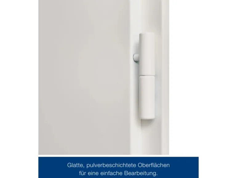 ZK-Tür-Element mit Eckzarge Weiß 1000 mm x 1875 mm x 55 mm DIN Rechts