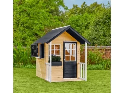 Zwerkules Spielhaus Holli 137 cm x 121 cm x 140 cm Natur FSC®