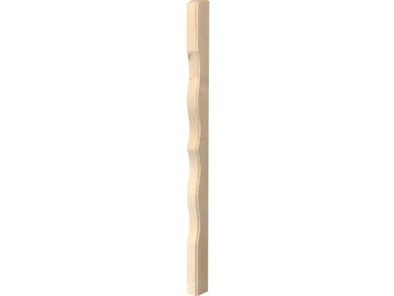 Zwischenpfosten Fichte 950 mm x 45 mm x 65 mm 3 Stück